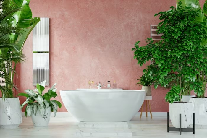 bathroom wallpaper is moisture-resistant, it’s a good idea to avoid placing it in areas that are directly exposed to water, like above the sink or around the shower. If you do want wallpaper in these areas